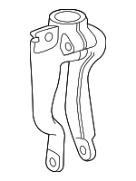 LR105282 - Suspension: Suspension Strut Fork for Land-Rover Image