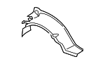 DT1Z6127895K - Body: Wheel Housing Side Panel for Ford Image