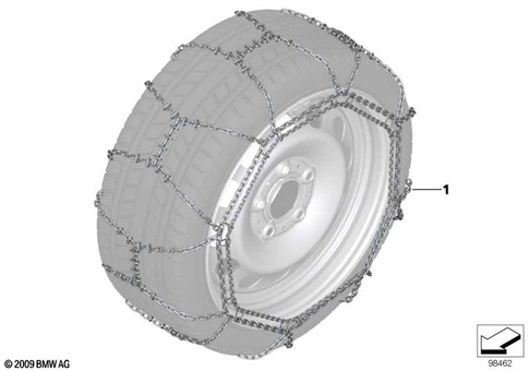Complete Wheel Winter for 2005 BMW 550i #0