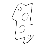 1305031U05 - Cooling System: Water Inlet Gasket for Nissan: 350Z, Altima, Frontier, Maxima, Murano, NV1500, NV2500, NV3500, Pathfinder, Quest, Xterra Image