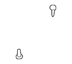 20687704 - Body: Filler Rivet for Cadillac: DeVille | Chevrolet: Blazer, Malibu, Suburban C1500, Suburban C2500, Suburban K1500, Suburban K2500, Tahoe | GMC: Suburban C1500, Suburban C2500, Suburban K1500, Suburban K2500, Yukon | Oldsmobile: Cutlass Image