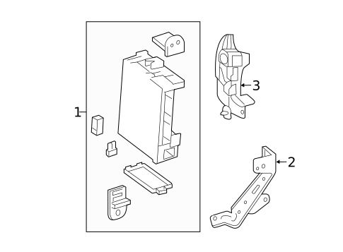 Electrical Components for 2014 Scion iQ #1