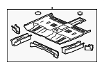 22718956 - Body: Front Floor Pan for GM Image