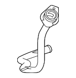 C2C2185 - Fuel System: Filler Pipe for Jaguar Image