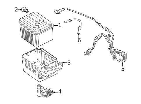 Battery for 2024 BMW X4 #1