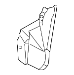 8682225700 - : 2003-2005 Hyundai Accent - Mud Shield for Hyundai: Accent Image