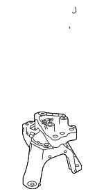 50820TGVA01 - Engine: Side Mount Bracket for Acura Image