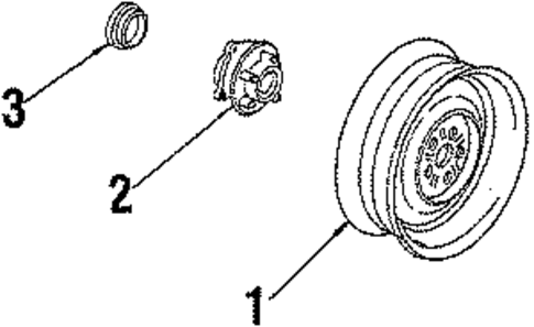 Wheels for 1985 Buick Skyhawk #0