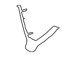 99734782101D07 - Steering: Lower Cover for Porsche Image