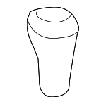 25117896884 - Body: Shift Knob for BMW: 325Ci, 330Ci, 528i, 528i xDrive, 528xi, 535i, 535i xDrive, 535xi, 550i, 650i, M3, M5, M6, X3 Image