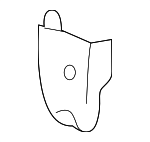 4B98876111EJ - Body: Seat Frame Trim Panel for Audi: A6 Quattro Image