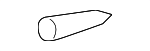 11561732 - Body: License Bracket Retainer for GM Image