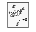 72180TK6A41ZJ - : 2012-2013 Honda Fit - Handle Assembly L Front Door (Outer) *B553P* (Cobalt Blue Pearl) for Honda: Fit Image