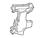 72112SWAA01 - Body: Lock Cover for Honda: CR-V, Fit, Insight Image