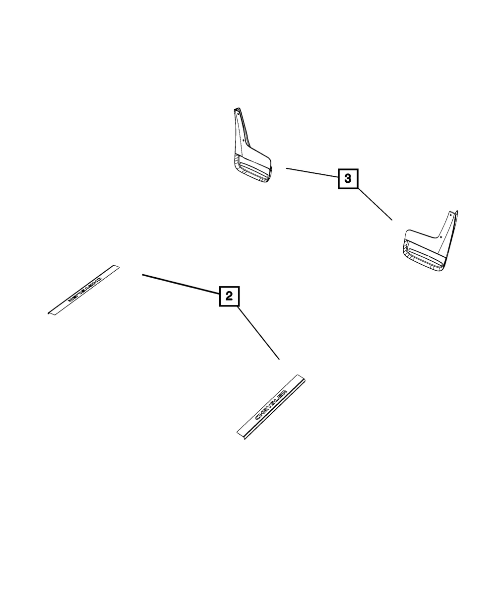 Door Entry Sill Kit - Mopar (82213562)