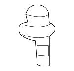 9008011260 - Body: Fender Bolt for Scion: iM, xA, xB | Toyota: C-HR, Corolla, Corolla iM, Echo, Matrix, Prius, Prius Plug-In, Solara, Yaris Image