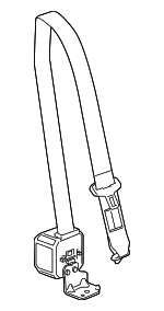 84583984 - Electrical: Center Belt Assembly for Chevrolet: Colorado | GMC: Canyon Image