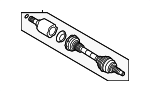 LR163276 - Suspension: Axle Assembly for Land-Rover Image