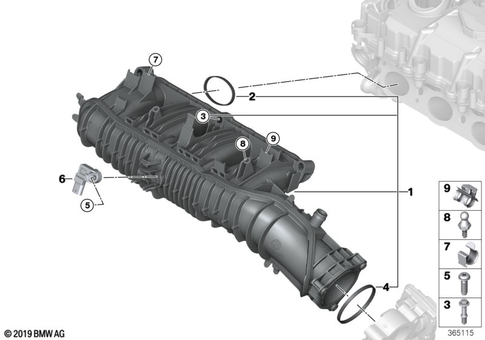 Intake Manifold for 2017 BMW X1 28iX #0