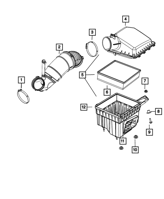 6508533AA - Fuel: Hex Flange Head Screw, Mounting for Mopar Image image