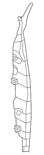 51489484179 - Exhaust: Front Shield for BMW Image