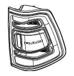 68531050AB - : Tail Lamp, Right for Mopar Image