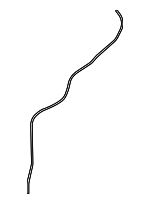 B746189910 - Body: Washer Hose for Infiniti Image