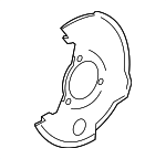 25884778 - Brakes: Splash Shield for Chevrolet: HHR Image