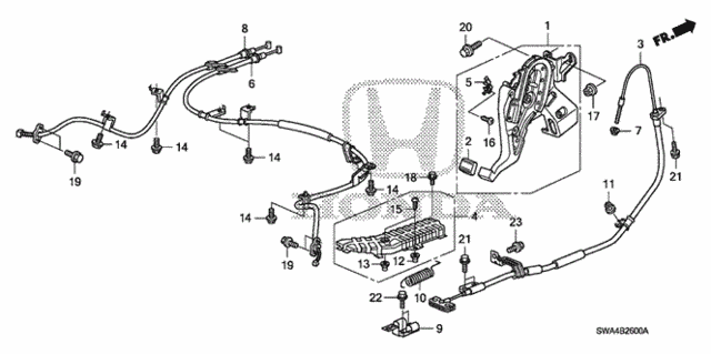Parking Brake for 2007 Honda CR-V #0