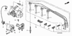 90003P01000 - Engine: BOLT-WASHER (8X28) for Honda Image