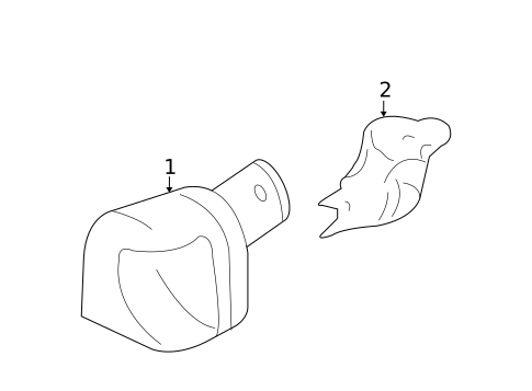 Horn for 2008 Honda Fit #0