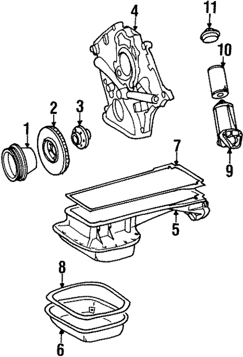 Engine Parts for 1993 Mercedes-Benz 400E #0