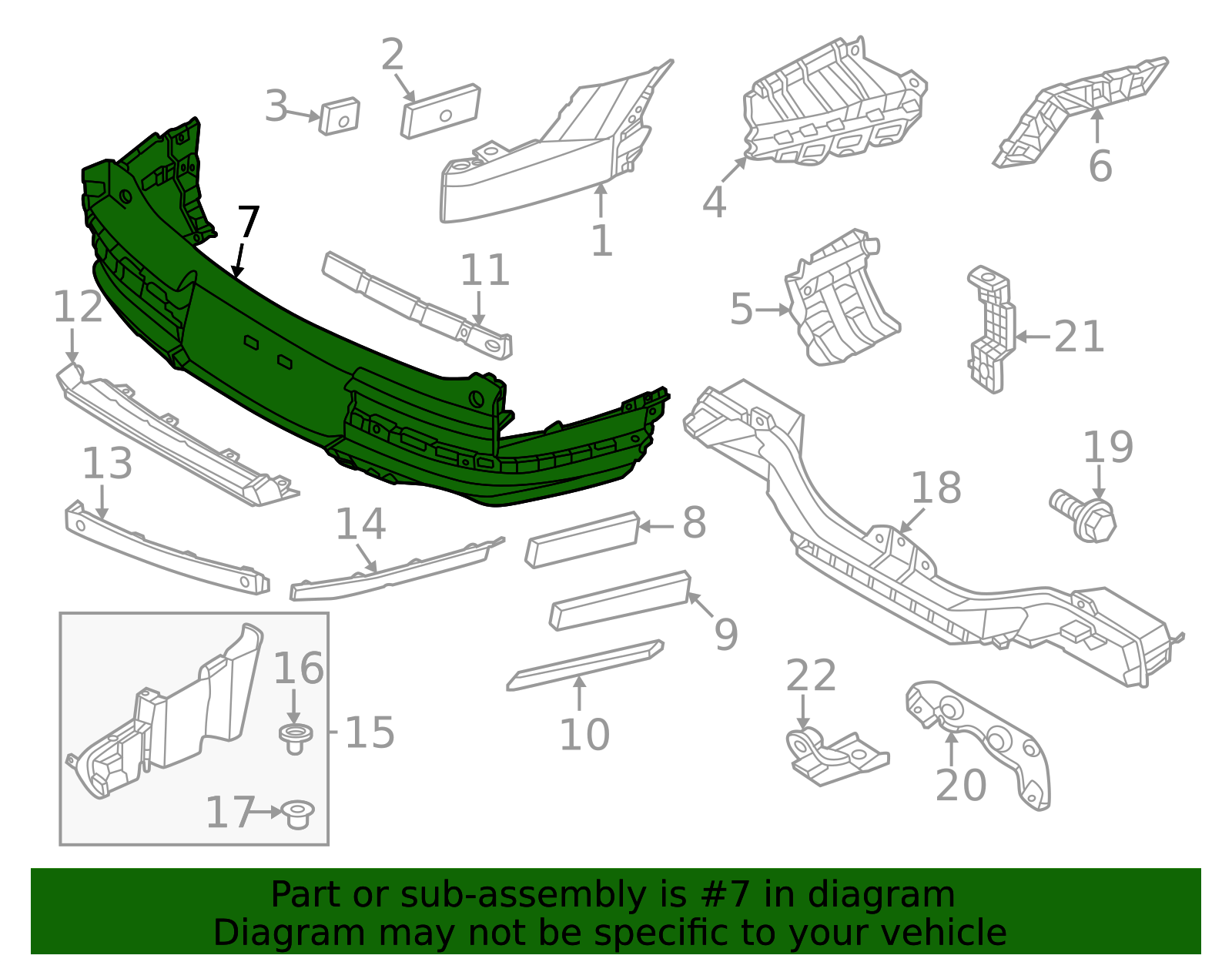 2024-2025 Hyundai Santa Fe Lower Cover 86650-R6030-CA | World OEM Parts ...