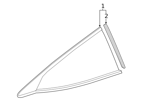 Glass & Hardware for 2016 Honda Civic #0