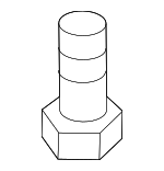 986214 - Engine: Oil Outlet Tube Bolt for Volvo: C30, C40 Recharge, C70, EC40, EX30, S60, S80, S90, V60, V60 Cross Country, V70, V90, V90 Cross Country, XC40, XC40 Recharge, XC60, XC70, XC90 Image