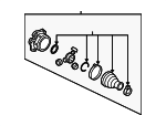 4H0498103A - Suspension: Inner Joint Assembly for Audi Image