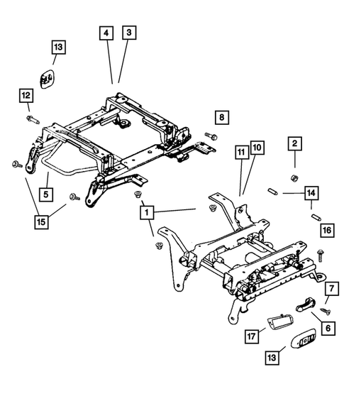 Adjusters, Covers, Shields, and Risers for 2003 Dodge Ram 1500 #0