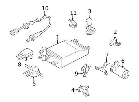 Powertrain Control for 2004 INFINITI M45 #0