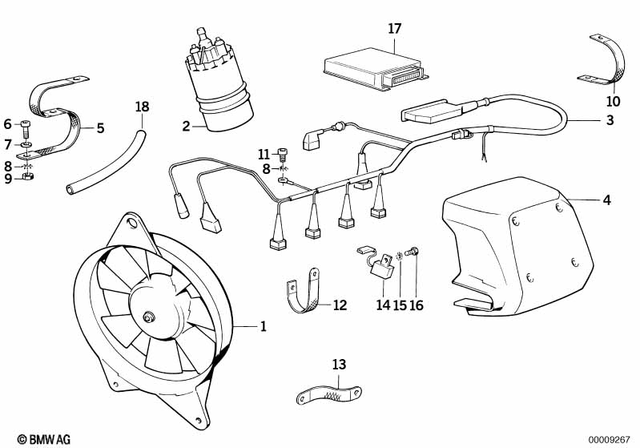17401461579 - : Fan for BMW-Motorrad Image