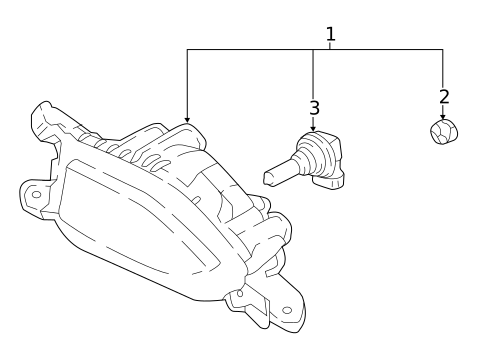Bulbs - Chassis for 2021 Hyundai Kona #2