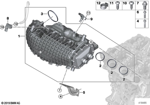 Intake Manifold for 2013 BMW i8 #0