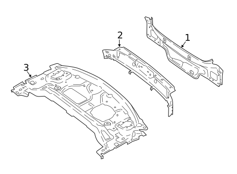 Rear Body for 2018 Audi RS5 #0