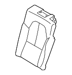 31446967 - Body: Seat Back Pad for Volvo: C40 Recharge, EC40, XC40, XC40 Recharge Image