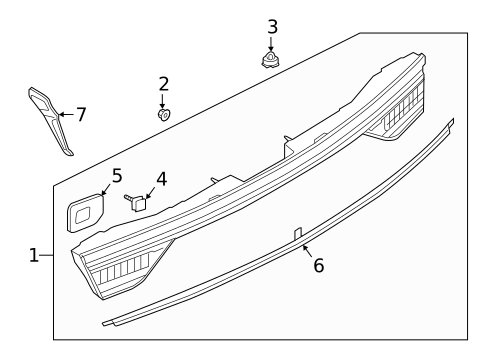 Tail Lamps for 2025 Audi A8 Quattro #1