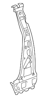 6130752903 - Body: Inner Pillar for Toyota Image