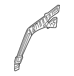 60610TZ5A01ZZ - Body: Upper Rail for Acura Image