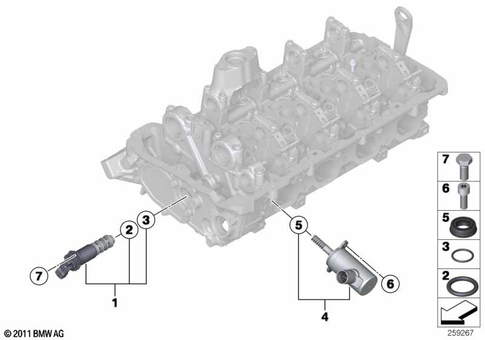 Cylinder Head for 2014 BMW BMW ALPINA B7X #3