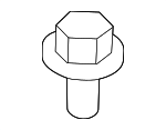 FS105082 - Electrical: Heat Shield Screw for Land-Rover Image