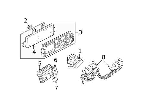 Powertrain Control for 1998 Cadillac Seville #1
