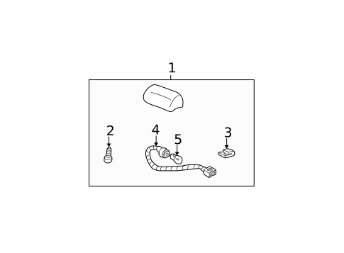 Bulbs - Chassis for 2001 Hyundai Accent #4